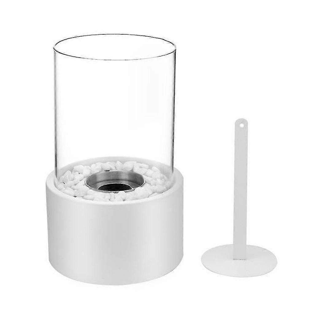 Ventless Tabletop Bärbar eldskål Pott Etanol eldstäder Inomhus eldstad