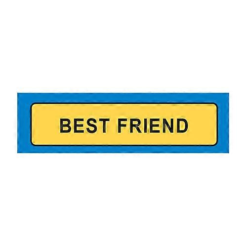 FRIEND Miko Best Person License Plate Series High Quality and Stylish Keyring