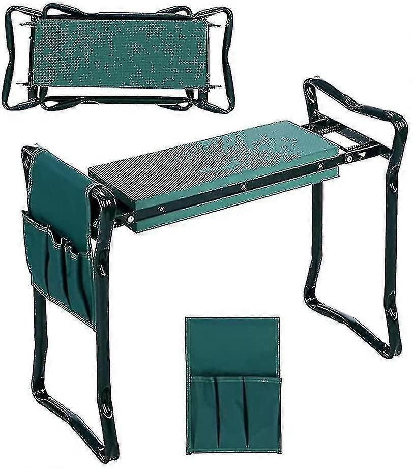 2 Pcs Gardening Workseats Tool Side Bag Pockets Pouch For Garden Bench Garden Kneeler Stools Gardening(not Include
