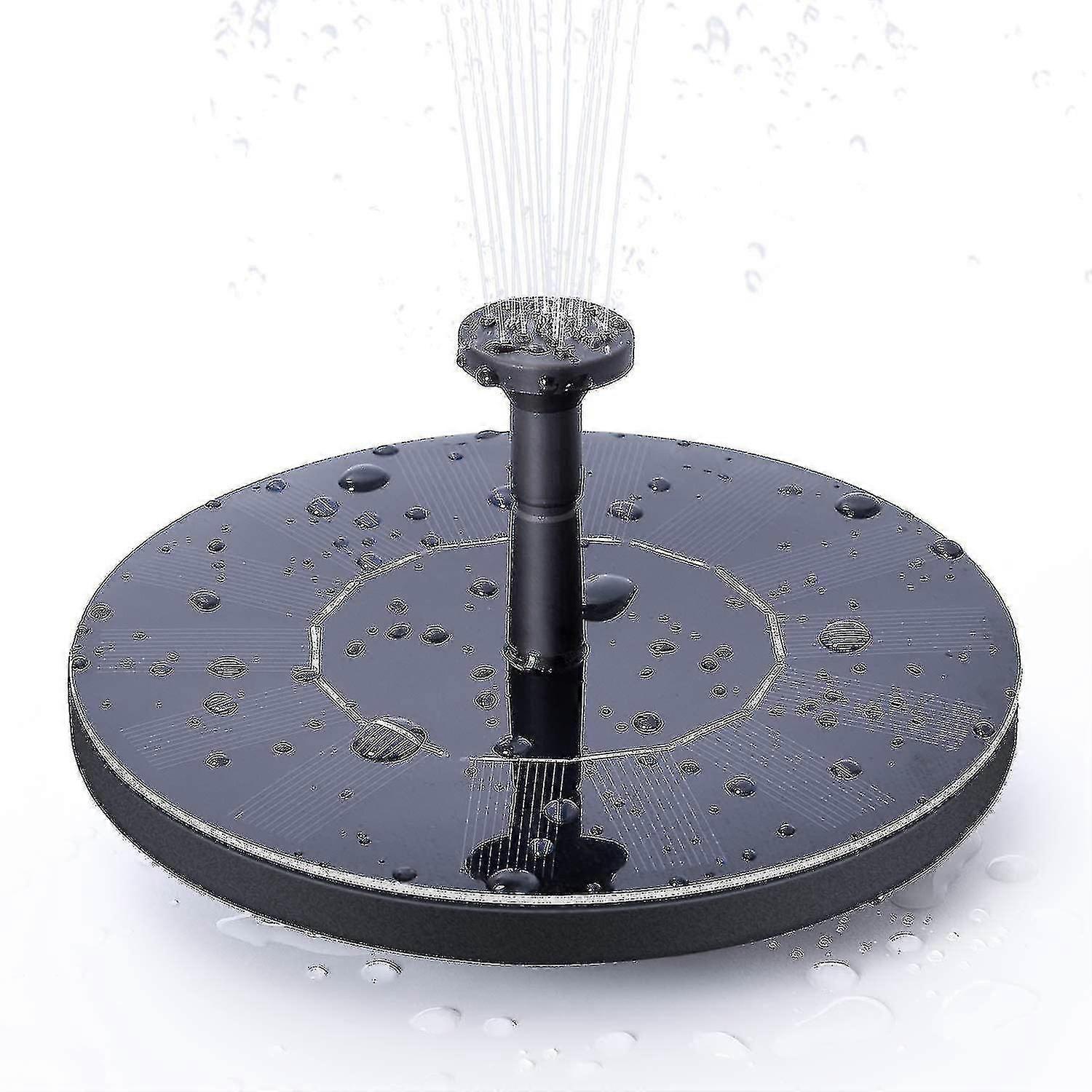 Solfontänpump Solvattenpump Solvattenpump för fågelbad