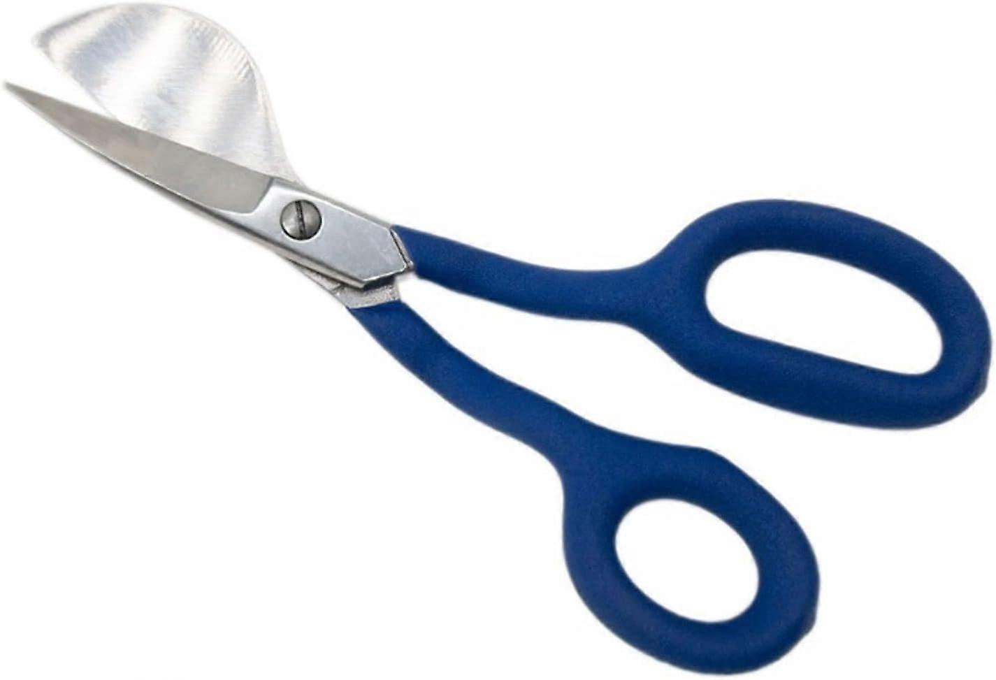 Kitchen Shears Professional Craft Carpet Scissors Duckbill Scissors Ergonomic Handle Scissors Embroidered Carpet Scissors,18cm