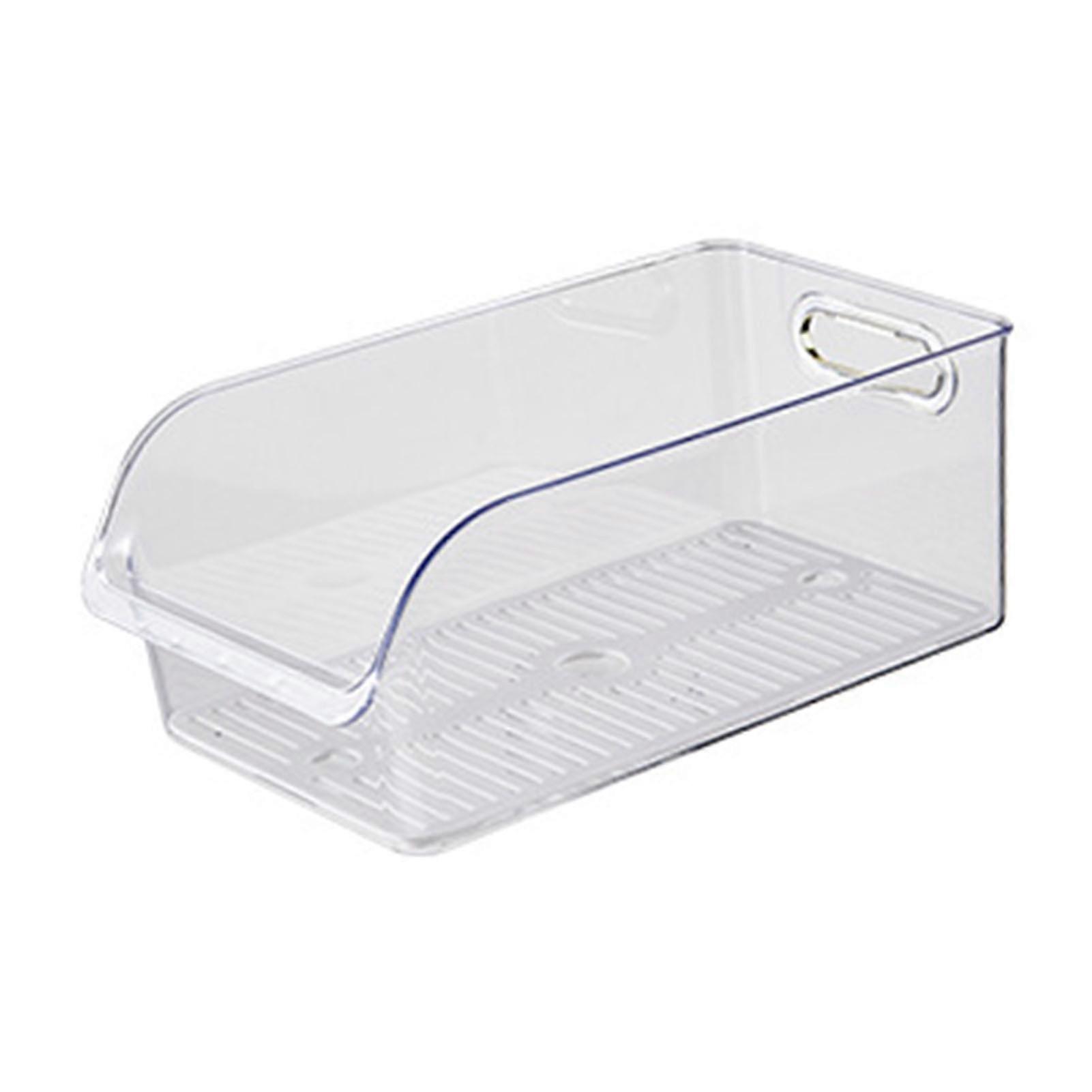Fridge Drawer Transparent Save Space High Capacity Organization Opening Storage Drawer Type Vegetable Fruit Beverage Desktop Sundries Holder Household