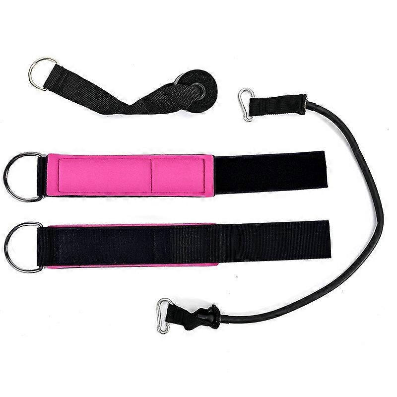 Ankle Pulley (Padded) 1 Set - Strength and Fitness Straps on Cable Machines - Ankle Straps