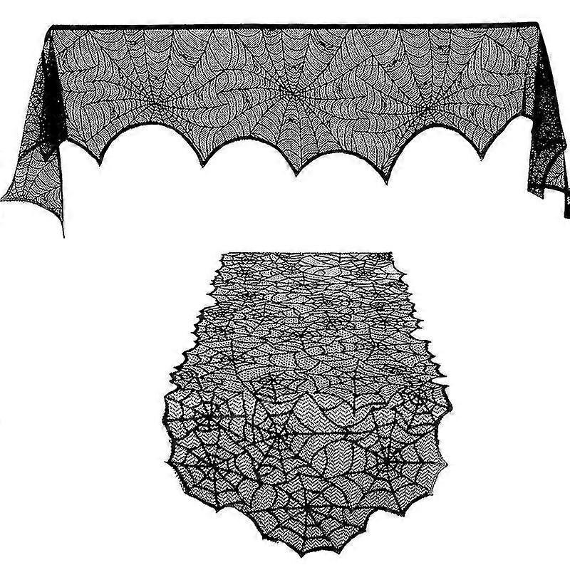 2pcs Halloween Table Cover For Halloween Decorations
