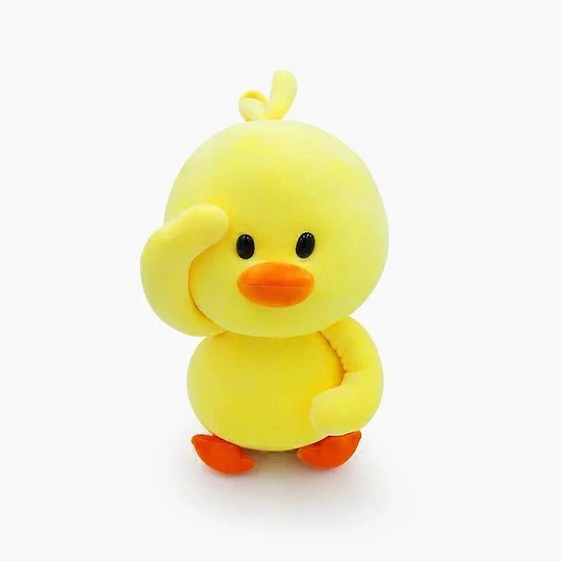 38cm Plush Dancing duck Soft Toys Ducks Doll Plush Toy Korean Netred Wearing Hyaluronic Acid Little Yellow Duck Doll Ducks