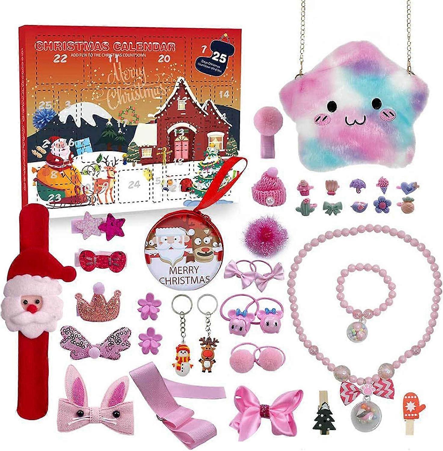 Advent Calendar 2023, Christmas Advent Calendar for Kids, Ducks Advent Calendar Christmas Toys Gifts for Kids and Adults (D)