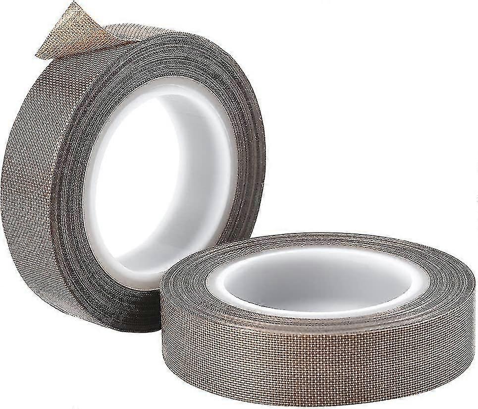 شريط لاصق بدرجة حرارة عالية ، شريط لاصق Ptfe 2 قطعة شريط تفلون مقاوم للماء - 13 مم × 10 م