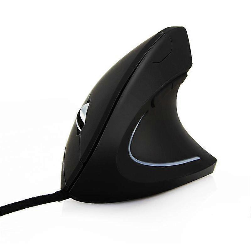 Vertical Ergonomic Mouse Right Hand USB Wired 1600DPI Optical For PC Computer