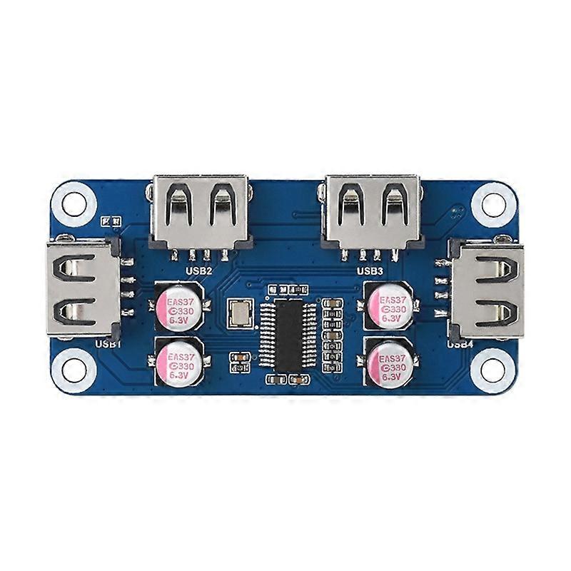 الوحدة النمطية Concentrador USB2.0 HUB HAT ل Raspberry Pi RPi Zero ل W WH 3B Plus 4