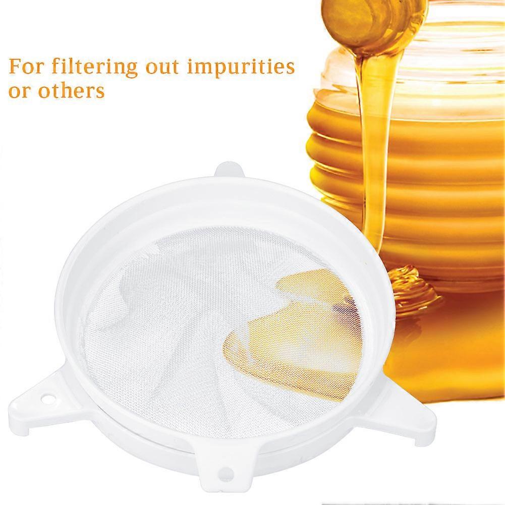 Honey Strainer Double Sieve Extractor Filter Mesh Beekeeping Equipment Beekeeper Tool_