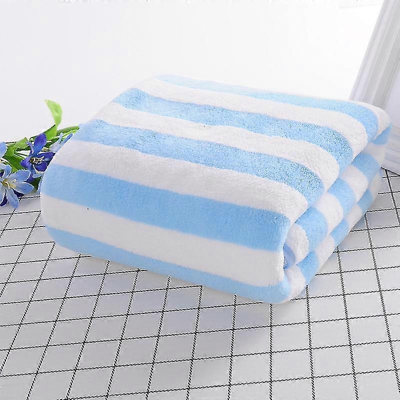 Basics Beach Towel Cabana Stripe, Seafoam Green, Pack De 1