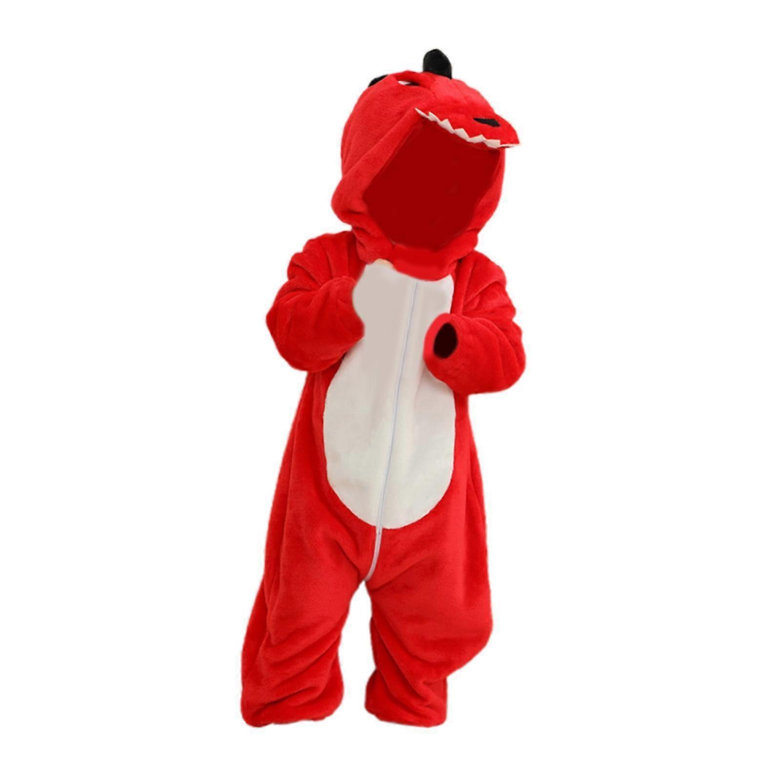 Dziecięcy romper z kapturem Zimowy kombinezon Halloween do noszenia na co dzień Świąteczne maluchy dla 66 cm do 70 cm