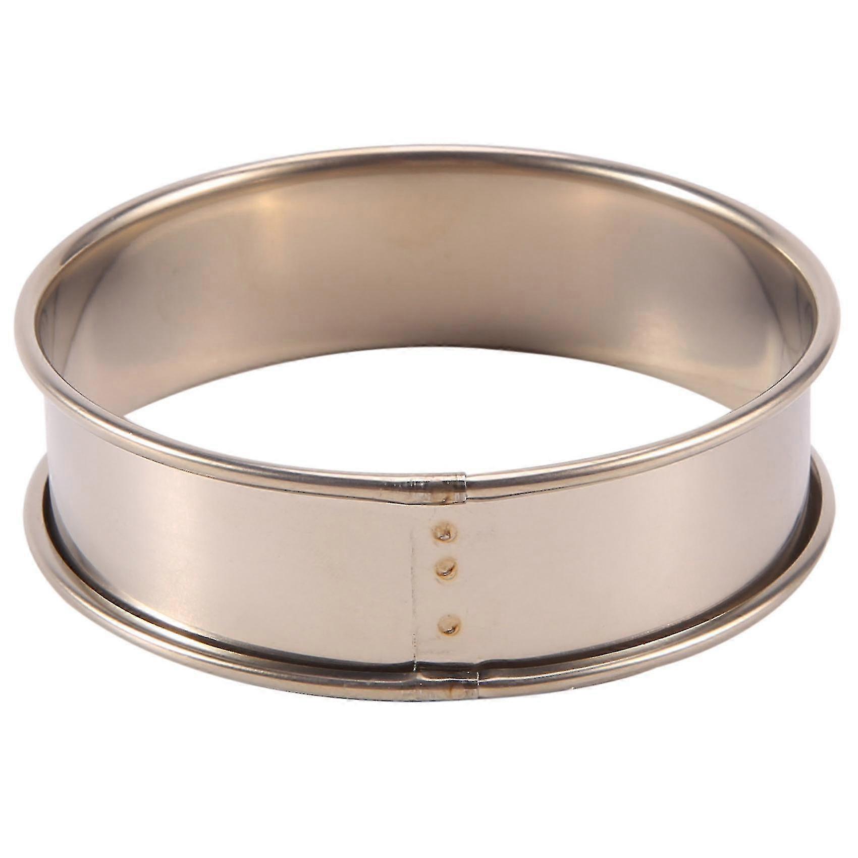 Stainless Steel Double Rolled Tart Rings,rolled Rings Muffin Rings English Tart Ring Pie Tarlet Rin