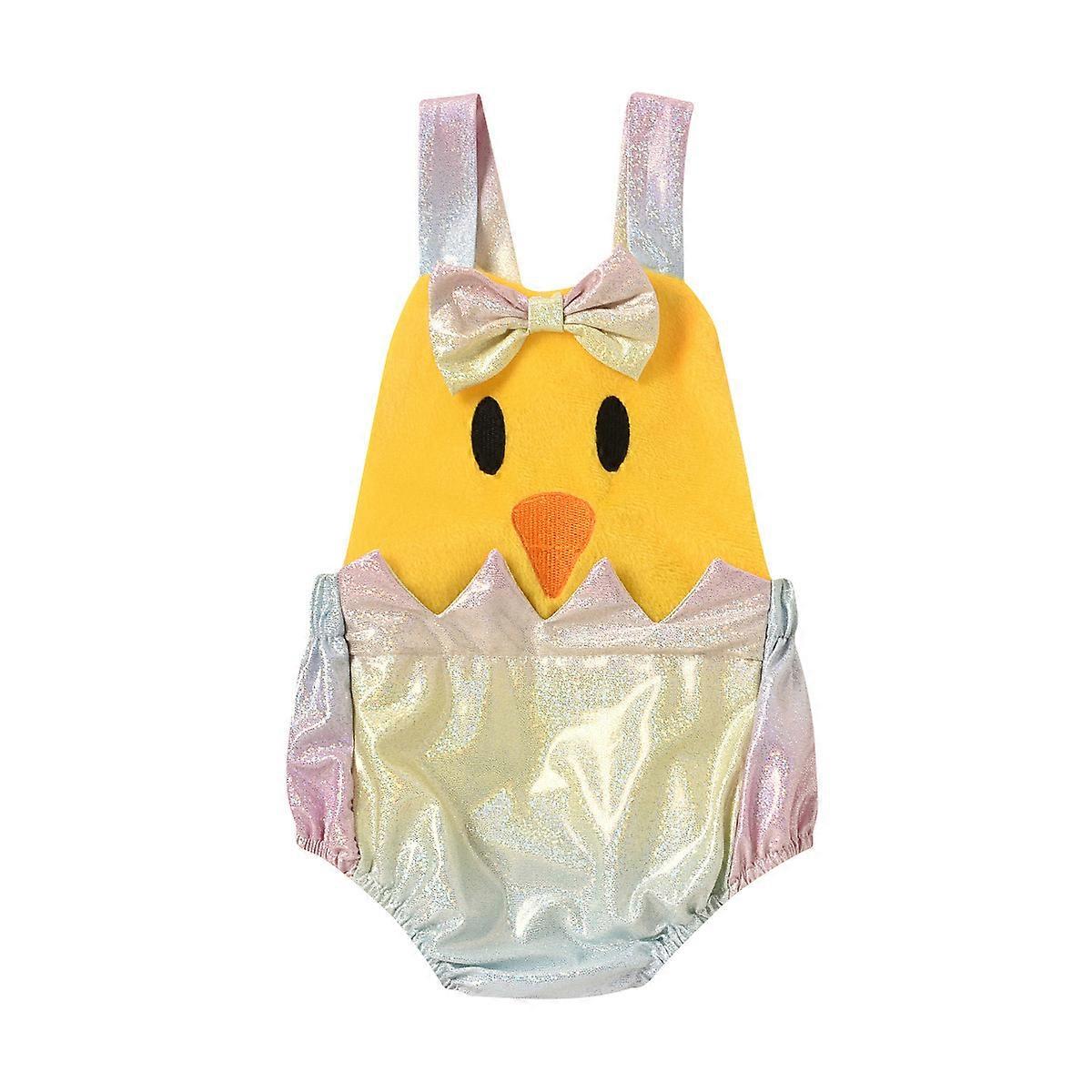 Baby Girls Easter Outfit 1st Easter Chick Costume Size 0-24 Months