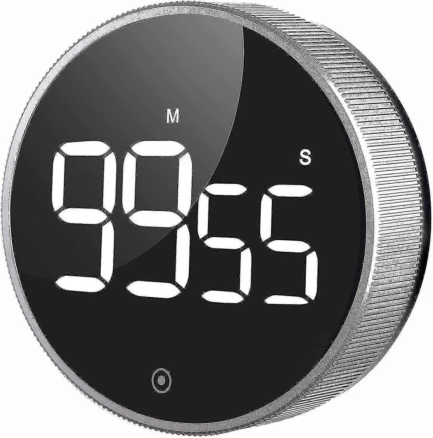 Küchen-Timer, magnetischer Countdown-LED-Digital-Timer, Silent-Timer