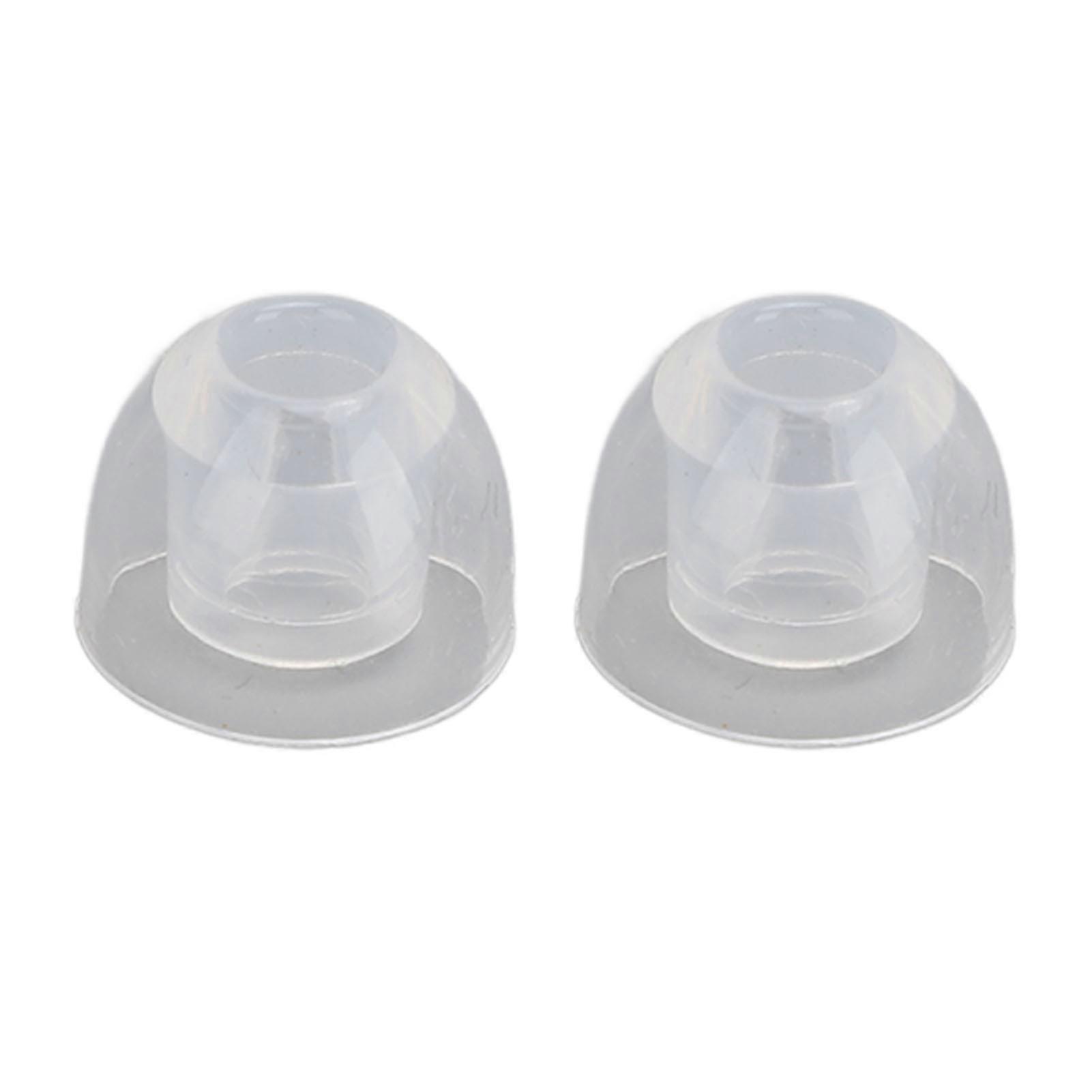 6PCS Earbuds Replacement Tips for Inner Hole 4.5mm Silicone Soft Headphone Ear Tips