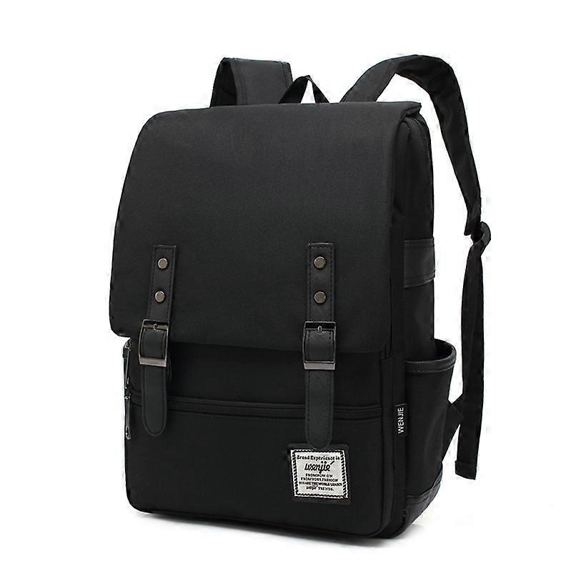 Vintage 16 inch Laptop Backpack Women Canvas Bags Men canvas Travel Leisure Backpacks Retro Casual Bag School Bags For Teenagers | Fruugo NO Vintage 16 inch Laptop Backpack Women Canvas Bags Men canvas Travel Leisure Backpacks Retro Casual Bag School Bags For Teenagers | Fruugo NO