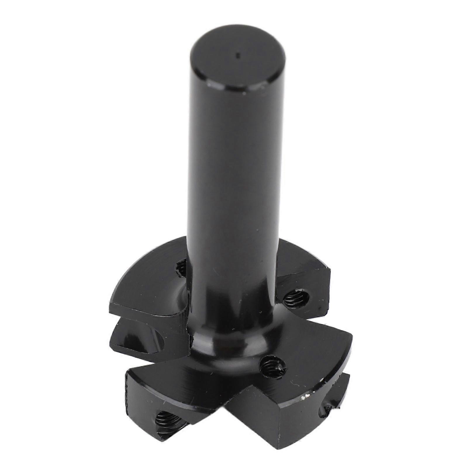 Spoilboard Surfacing Router Bit 4 Blades Cemented Carbide Planer Bit for Slab Flattening Wood Milling Cutter Woodworking Tool 1/4 Shank