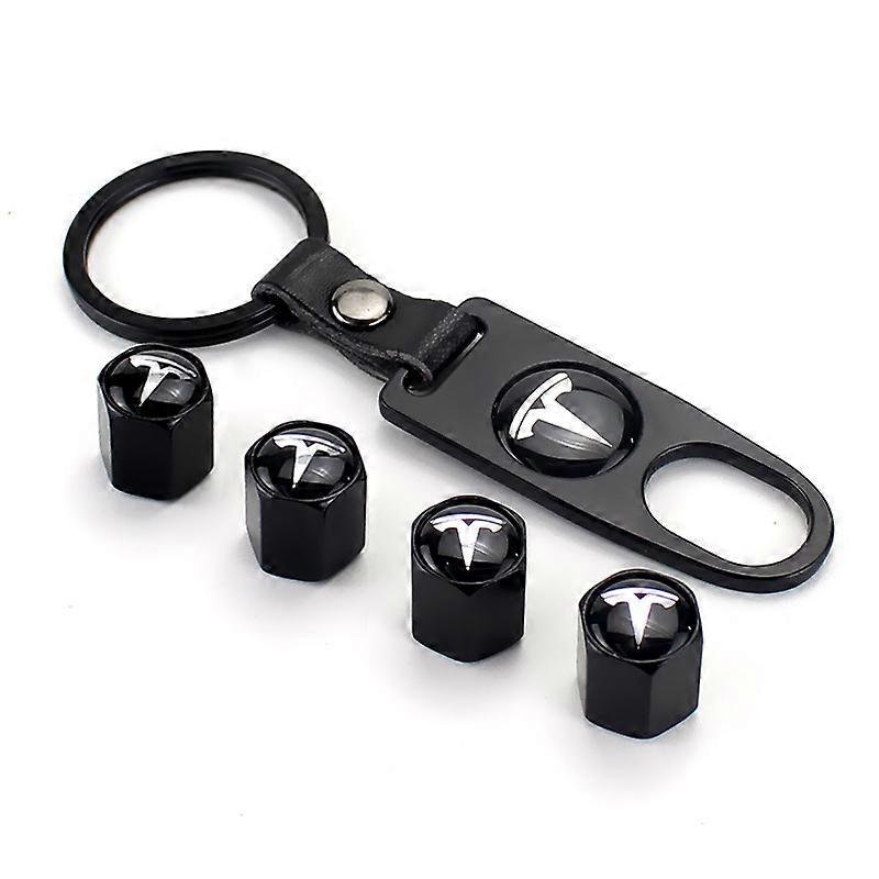 Suitable for Tesla car tire valve core cap ModelS  ModelX Model3 ModelY valve cover car modification general
