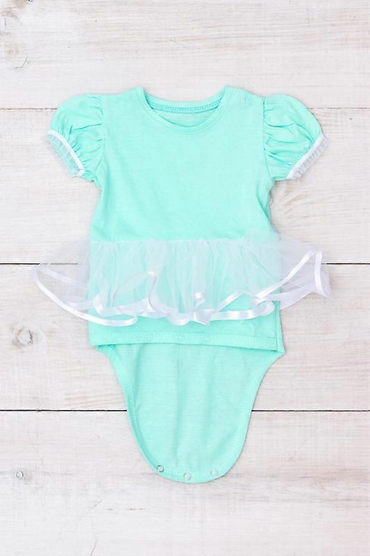 Infant Girls’ Bodysuit with Tulle Skirt – Lightweight & Festive, Summer, HC 5015