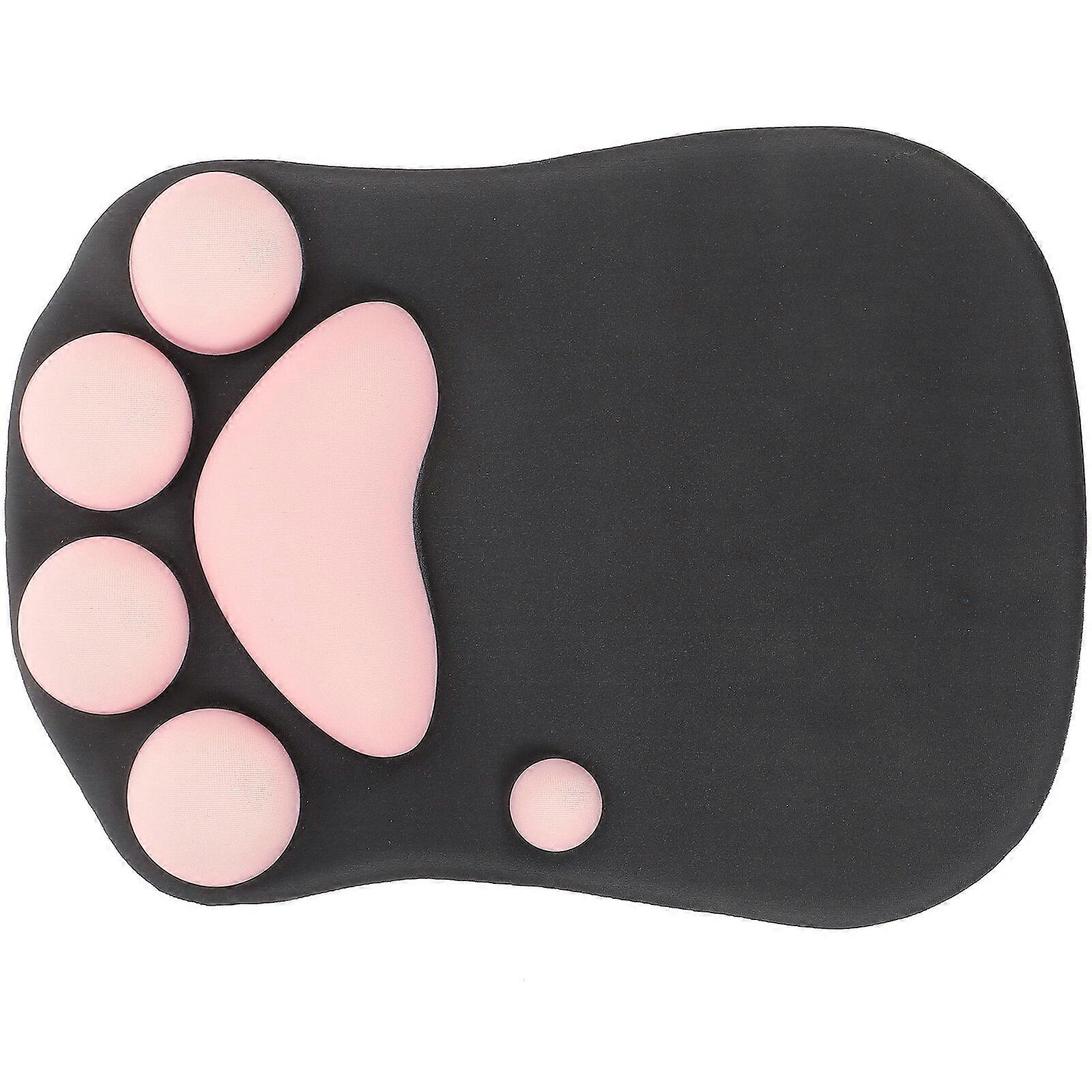 Cat Paw Mouse Pad with Wrist Support Gaming Mouse Pad Wrist Rest Mouse Pad for Home