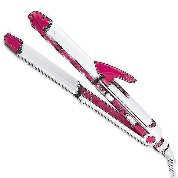 Hair Straightener, Small Curling Iron / Crimping Iron, Three-in-one Curling Iron, Styling Tool For Curling Iron, One-touch Switch, Constant Temperatur