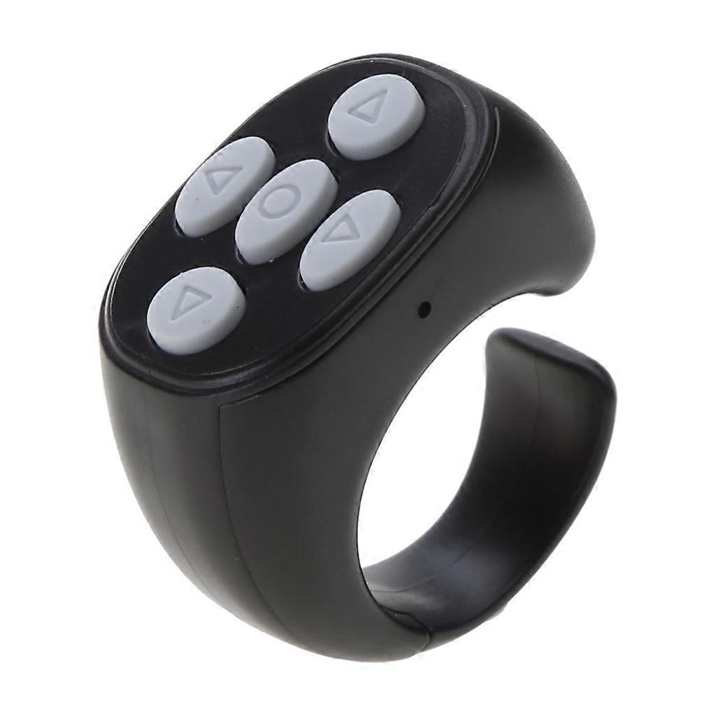 Mini Mobile Phone Remote Control Ring Rechargeable Fingertip Flipping Device