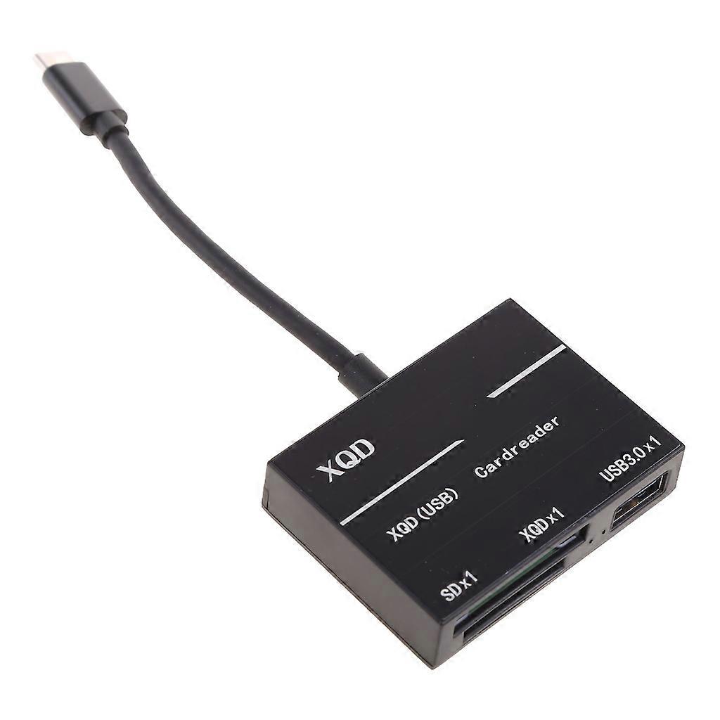 Type C Card Reader USB 3.0 Portable Memory Card Reader XQD/SD Card Adapter