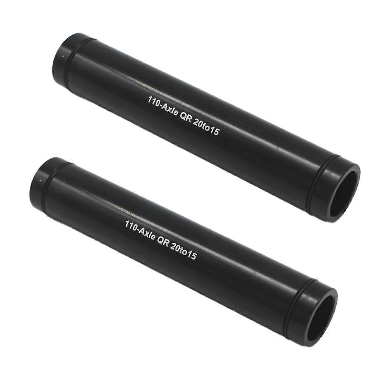 Conversion d'un axe traversant de 20 mm en axe traversant de 15 mm pour VTT, fourche avant en alliage d'aluminium et moyeu à axe traversant