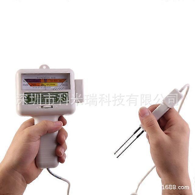 Pc101b New Swimming Pool Water Quality Tester Ph Testing Pen L2 Chlorine Detector Pool Tester
