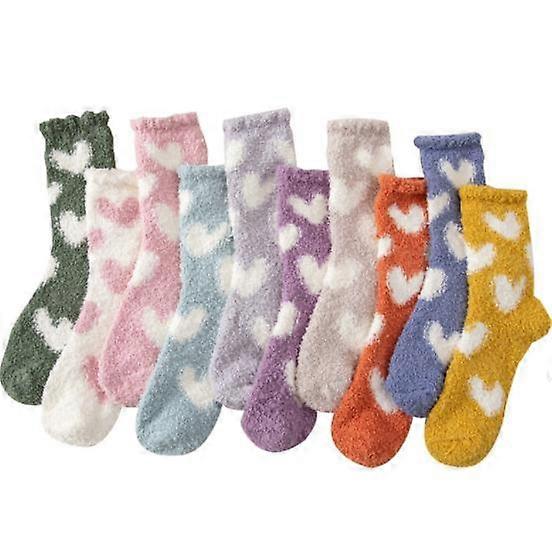 Fluffy Socks Winter Warm Socks Soft Thermal Non Slip Cozy Socks