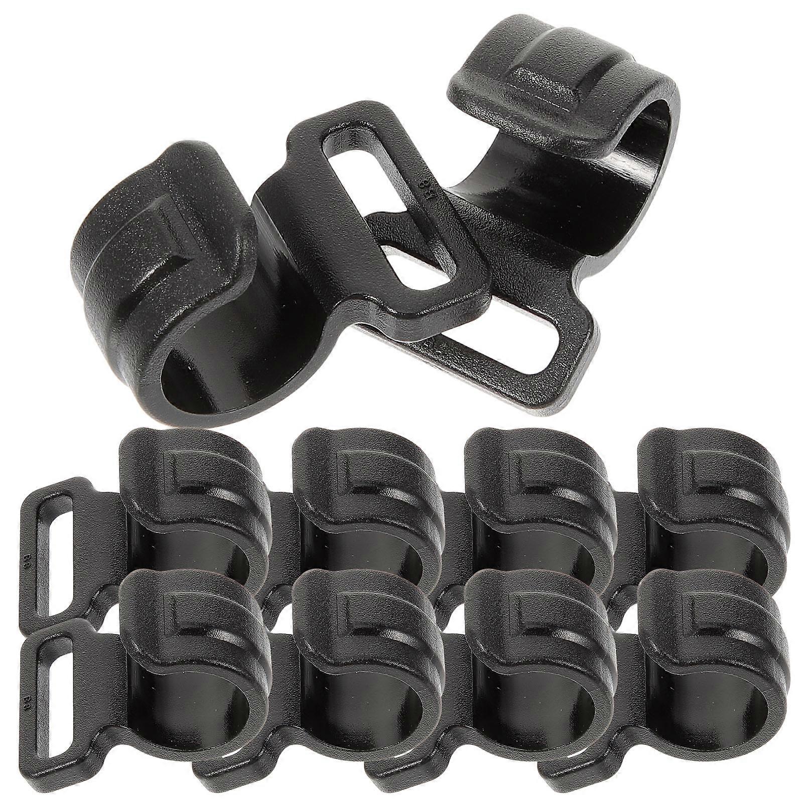 10pcs Camping Tent Hooks Canopy Windproof Hooks Plastic Connection Hooks Pole Hooks