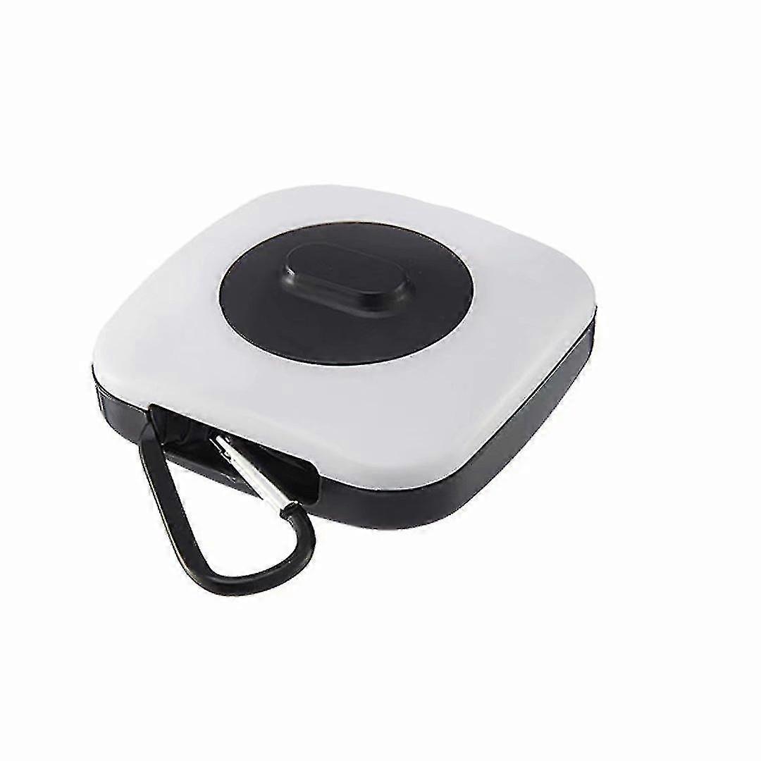 Outgoing Portable Rotating Folding Shopping Bag Storage Box, 1 Pack, White