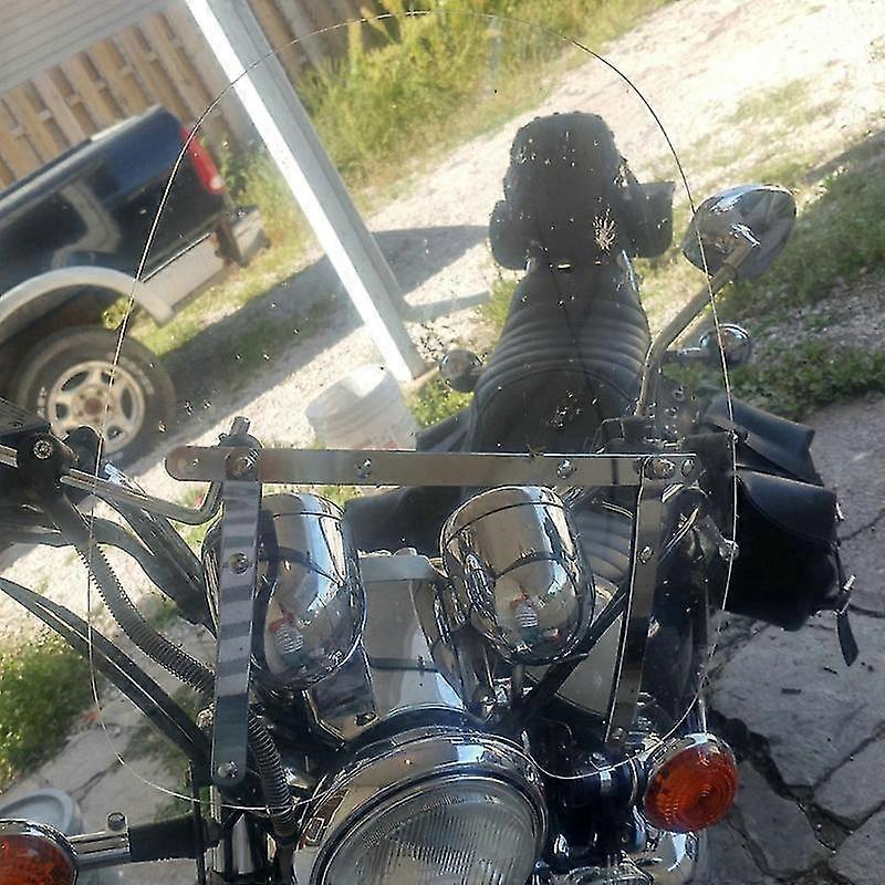 Windscreen For Kawasaki Vulcan S Vn Bn 125 En 650 500 450 400 En650 En500 En400 7/8" Or 1" Handlebar Grips Screen Windshield