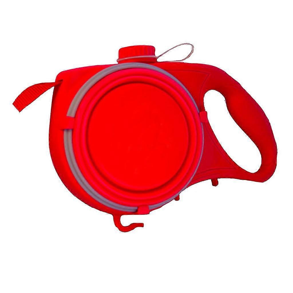 Multifunctional Pet Leash With Water Bottle