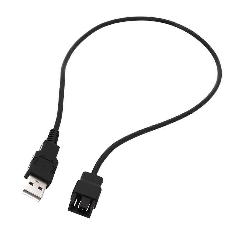 USB-zu-4-Pin-Laptop-Lüfter-Stromkabel USB-auf-4-Pin-Netzkabel - 30-100 cm