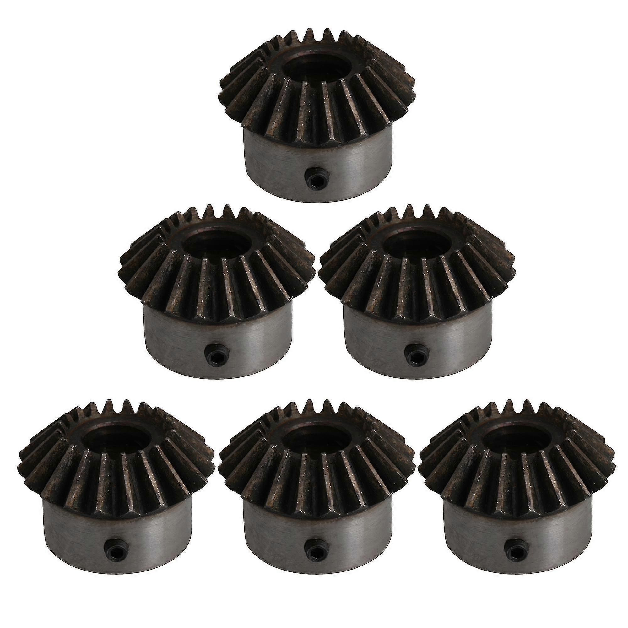 6 Piezas 2 Módulo 20t 14mm Agujero Dia Bisel Cónico Ar