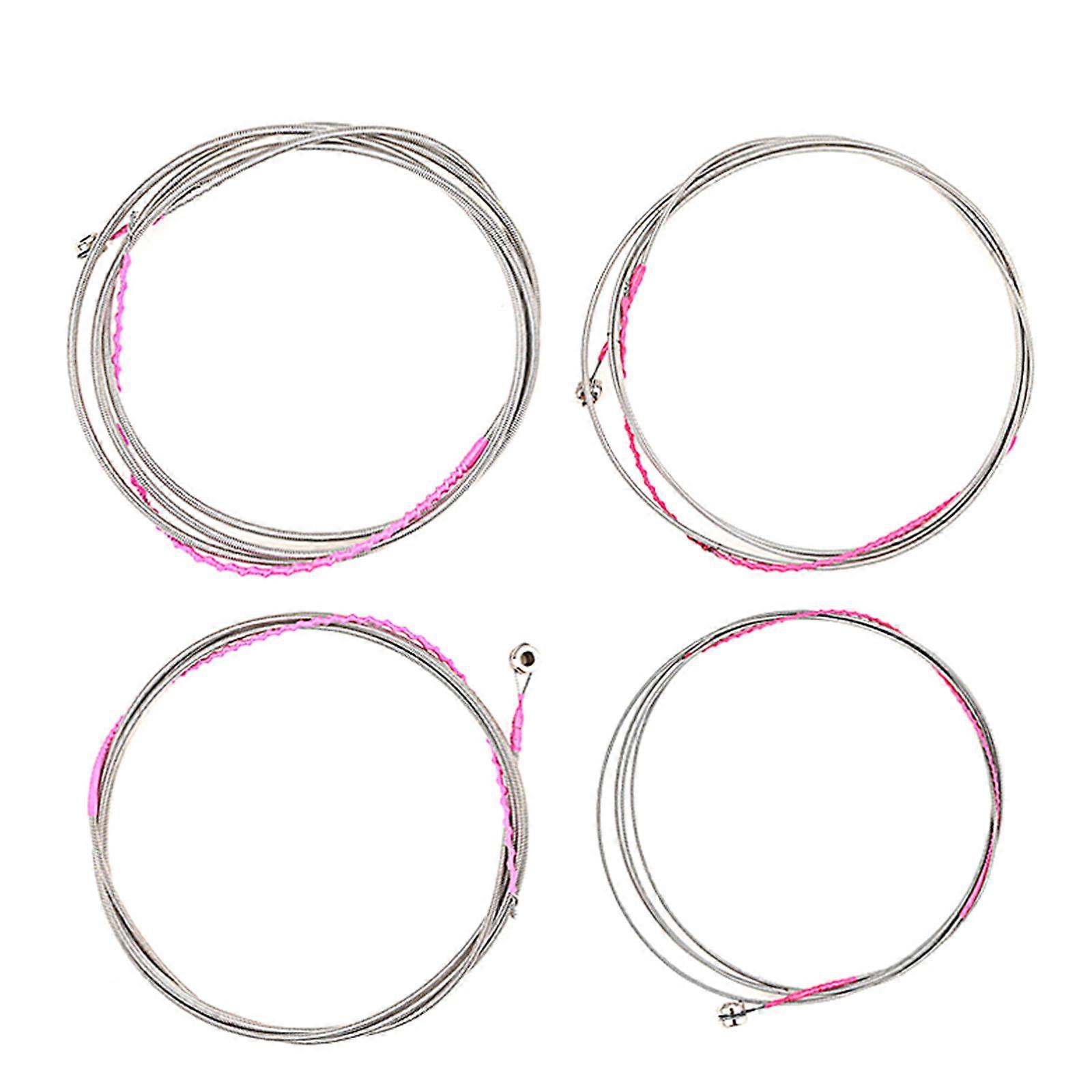 Electric Bass Strings Set 4 String Stainless Steel Guitar Strings Replacement
