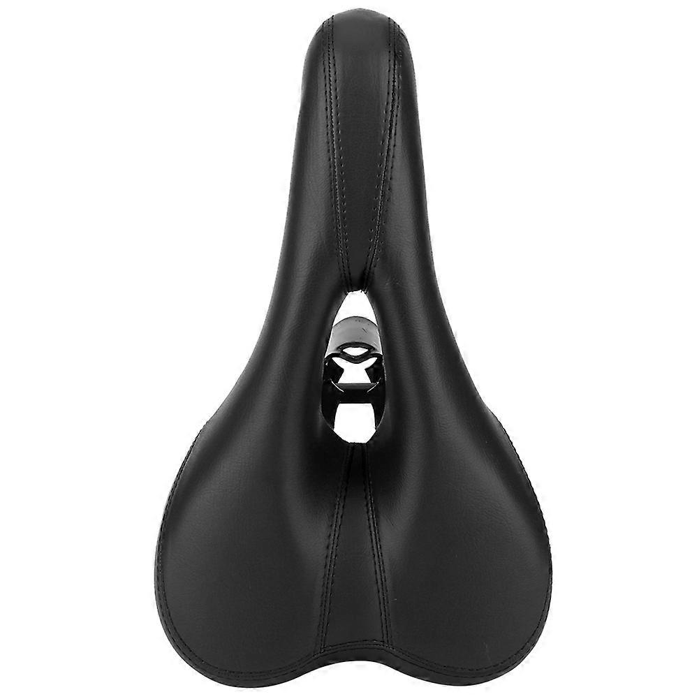 Ποδήλατο Βουνού PVC Comfort Racing Σέλα Ποδηλασίας Ποδήλατο Thickening Soft Seat (Μαύρο)