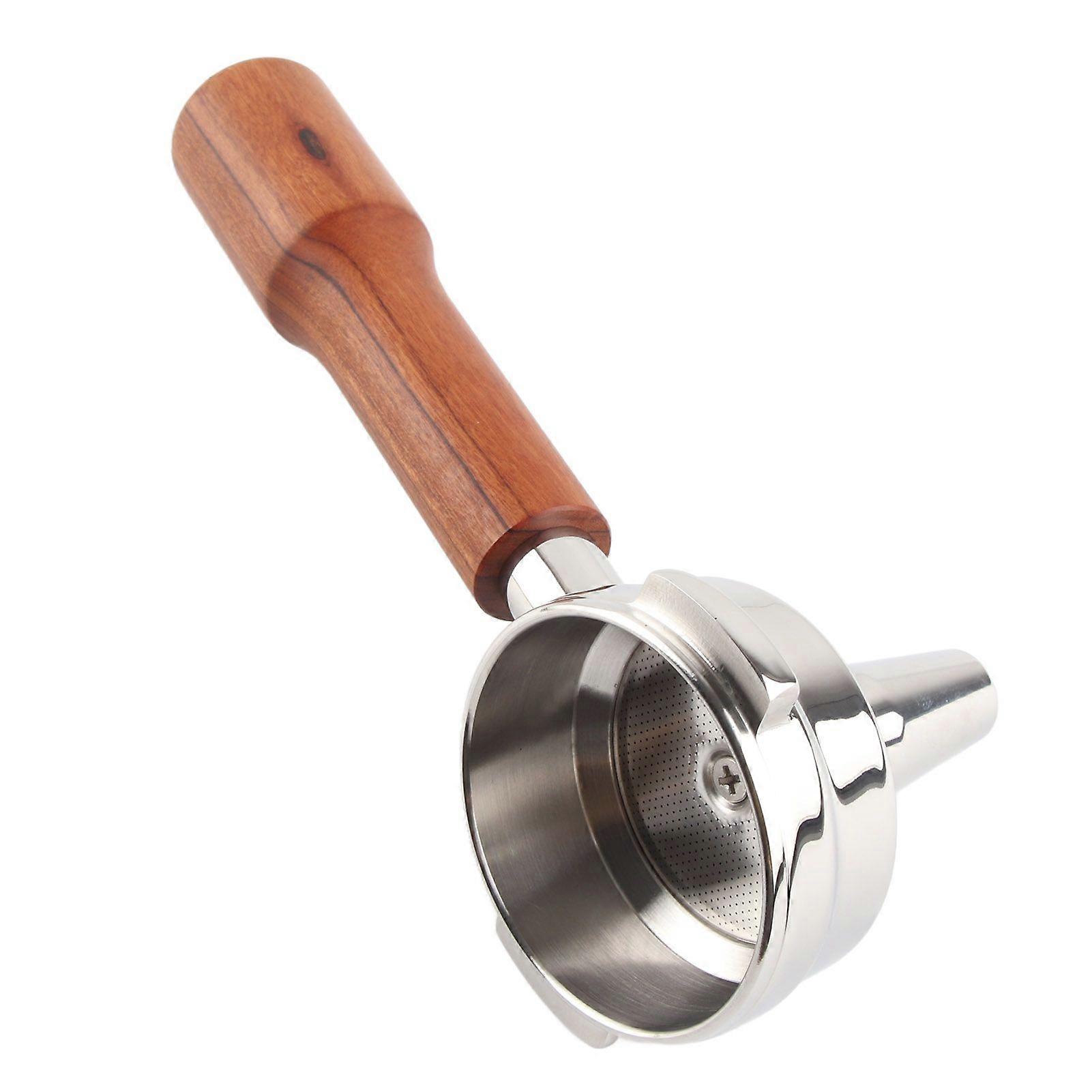 58 مم فلتر القهوة استخراج رأس واحد مقبض الخشب الصلب الفولاذ المقاوم للصدأ الشاي القهوة القهوة القهوة C1 نمط خشب الورد