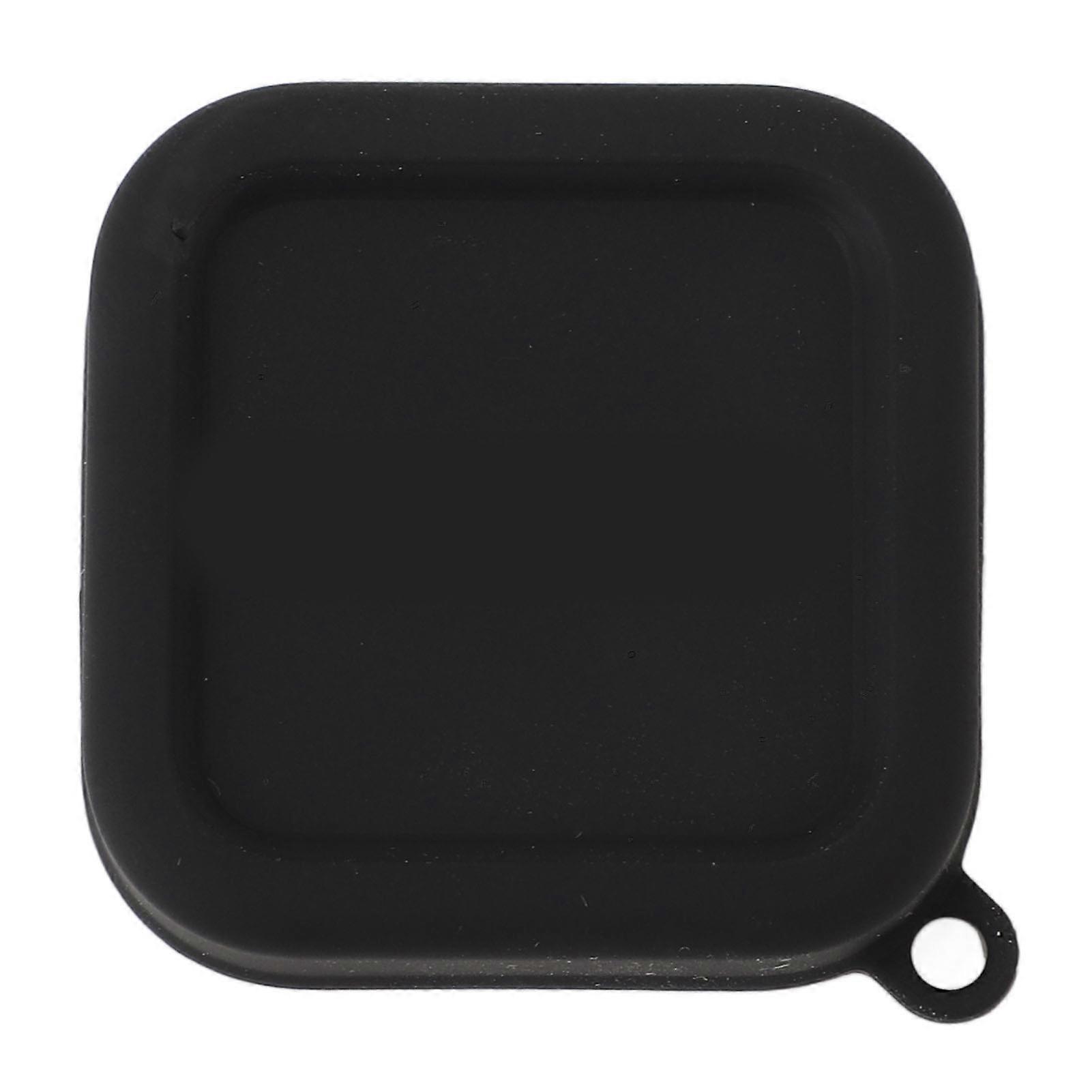 Silicone Lens Cover Durable Dustproof Protective Action Camera Lens Cap for Insta360 Ace Ace Pro Black
