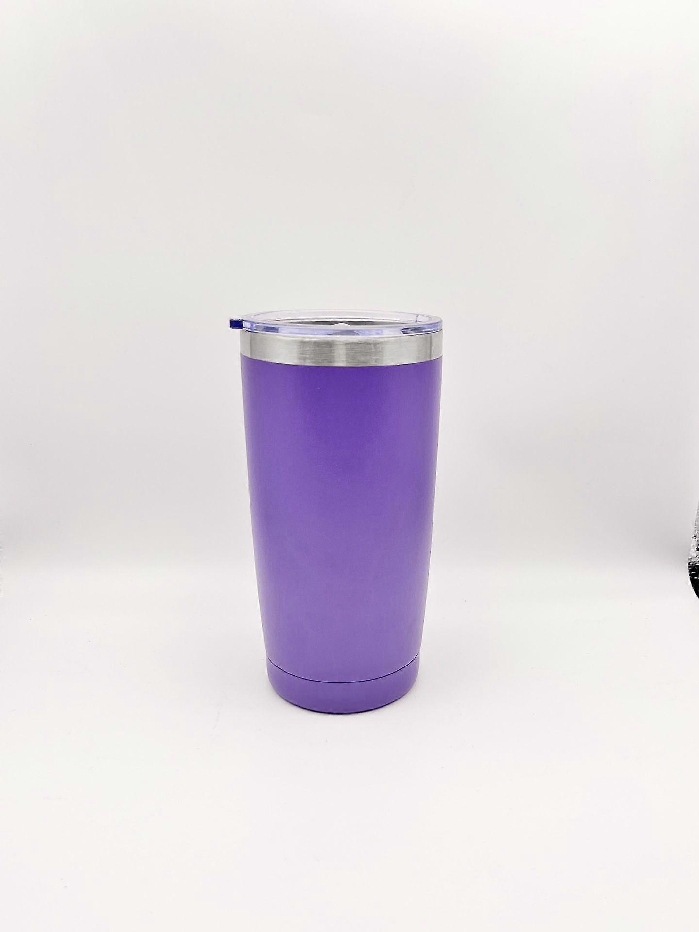 20 oz rustfritt stål bilkopp dobbeltlags rustfritt stål termoskopp bil bærbar iskopp