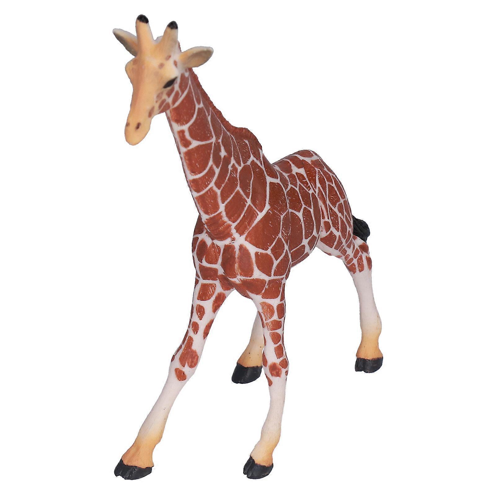 Giraffe Barnas Dekorasjon Leker Solid Simulering Giraffe Zoo Barnas dekorasjon Leker (Giraffe)