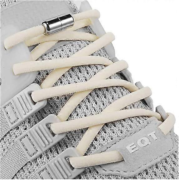 SBSGV Elastic shoelaces for adults, children and the elderly, with two pairs of elastic shoelaces Baby Yellow