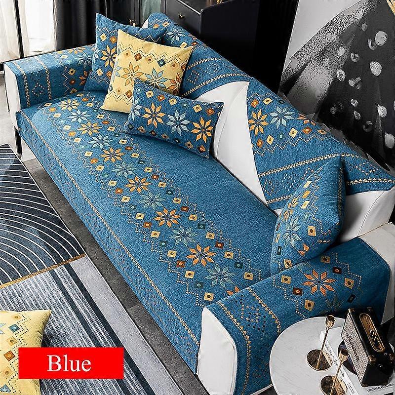 Bohemia Sofa Mat Covers for Living Room Non-slip Universal Sofa Cushion Slipcovers Pet Kids Couch Sofa Protector Home Decor