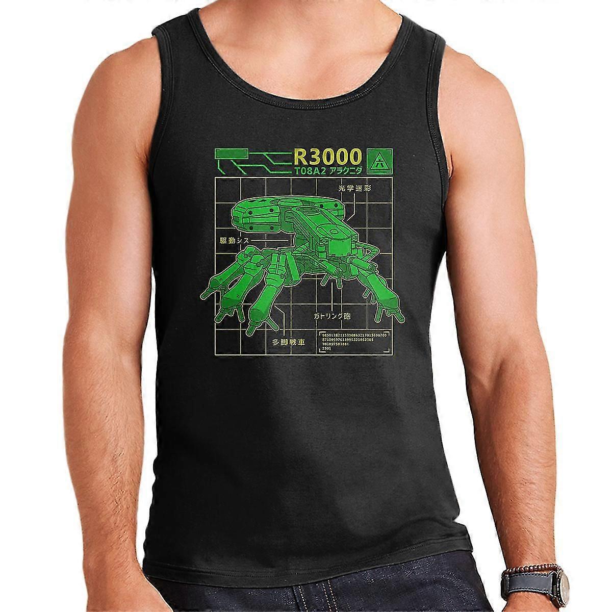 R3000 Robot Database Ghost In A Shell Men'S Vest