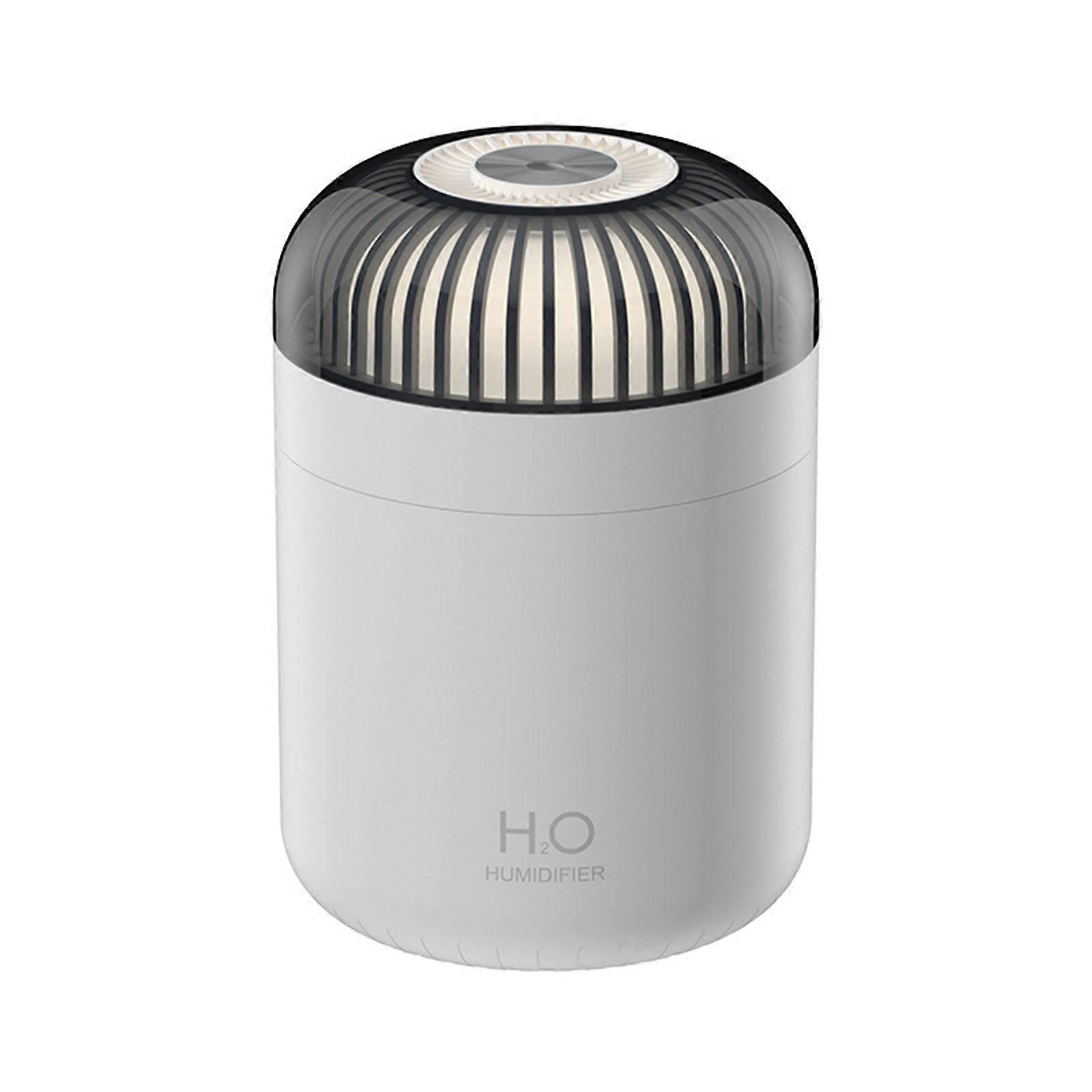 500ml White Glowing Humidifier for Rooms and Desktops