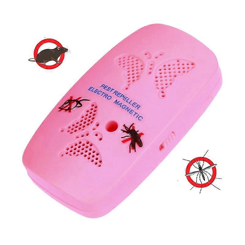 Ultrasonic Electronics Insecticide with Two Steps of Adjustable, Pink