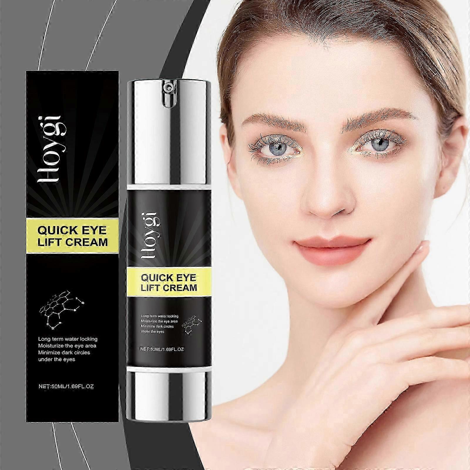 Firming and anti-wrinkle eye cream, reducing fine lines eye cream, moisturizing the skin around the eyes, improving the eye skin moisturizing eye crea