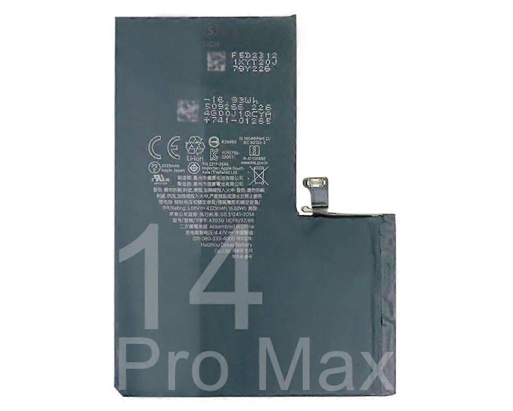 iPhone 14 Pro Max batteri - 4323mAh